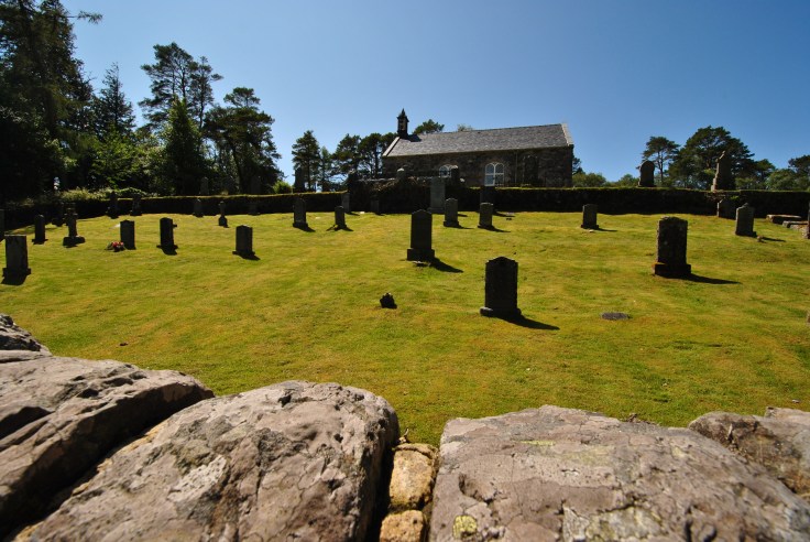 Acharacle graveyard, Loch Shiel