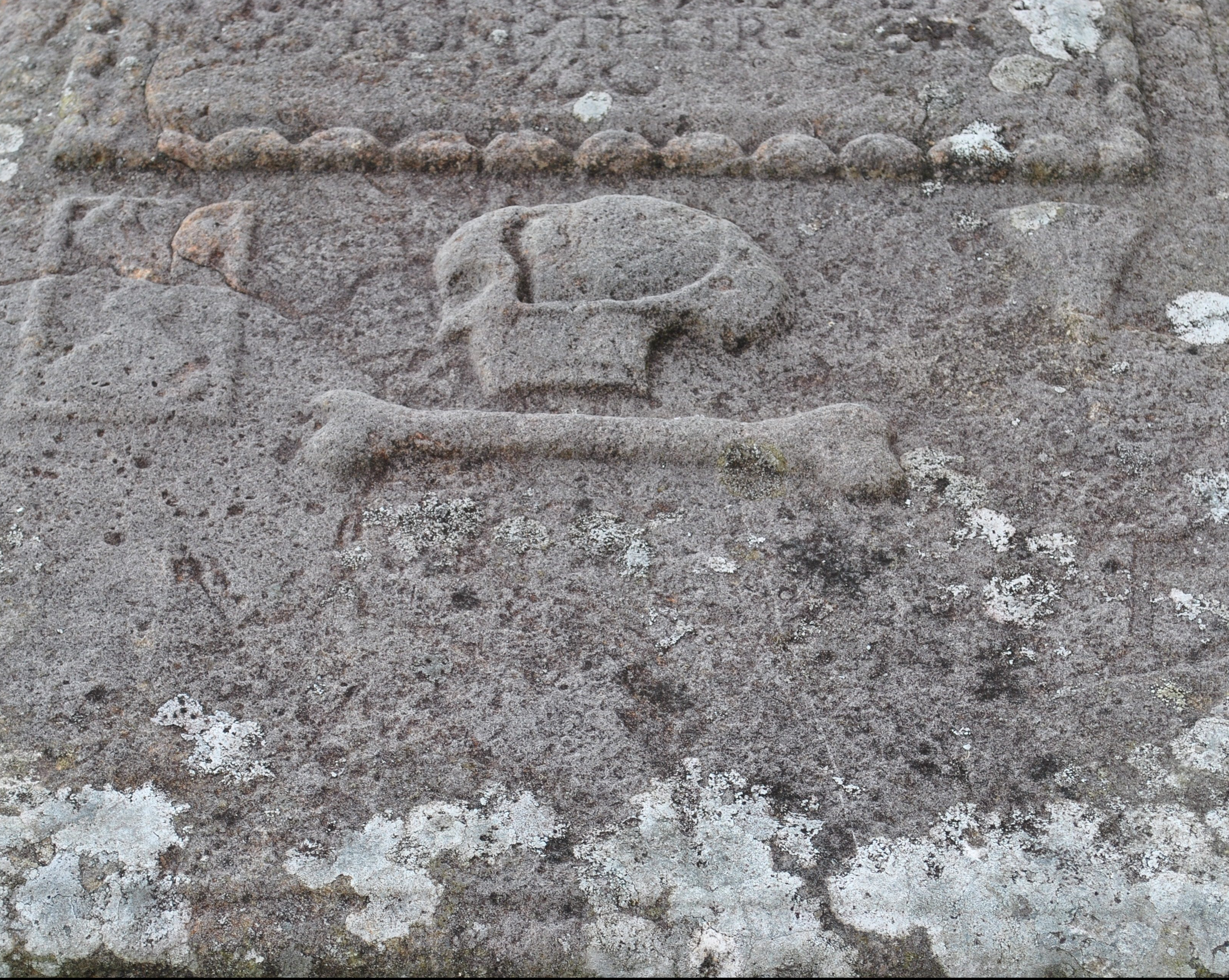 grave of Donald Livingstone who saved the Stewart of Appin banner at Culloden
