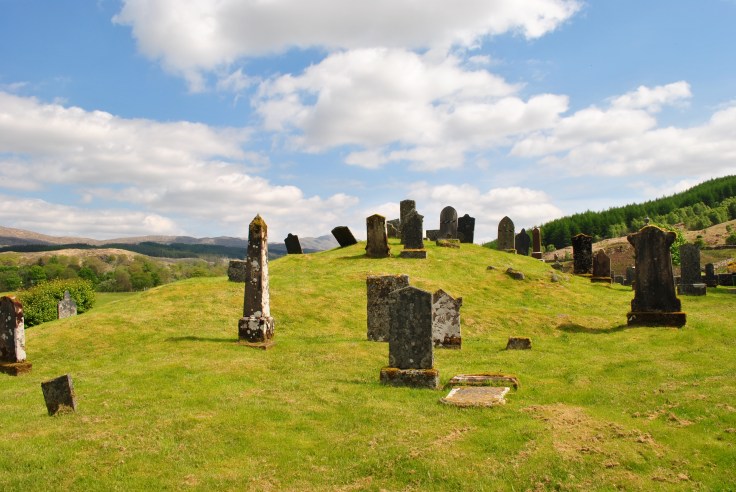 The place-name is of Gaelic origin, Sròn an t-Sìthein, meaning nose or point of the fairy hill which makes the chemical element strontium the only one with a Scottish Gaelic etymology. It is therefore unique among the 50 elements.