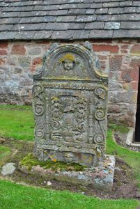 There was a young and most likely beautiful women, her name is not known but she was a Lindsay, rich and sorely missed when she died. They took her to the burial vault and covered her with jewels. 