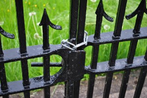 Callander lies peaceful and quiet at night, the watchtower deserted but the gates of the kirkyard are still firmly locked until the morning sun throws her light on the untouched graves of Callander.