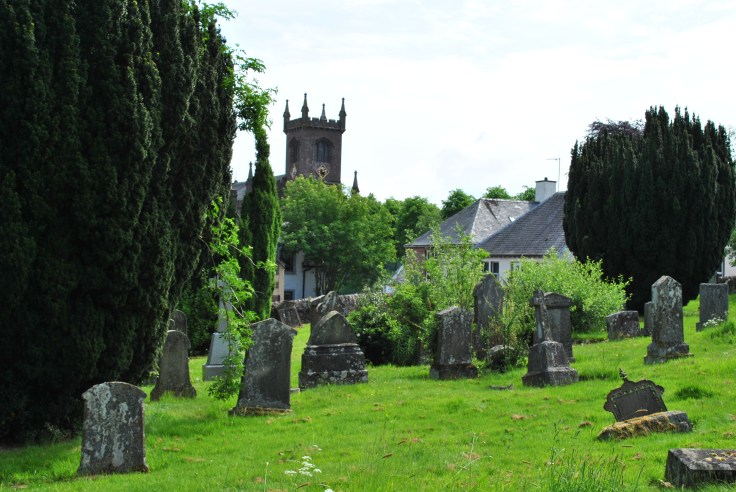 The village of Muthill was destroyed after the Battle of Sheriffmuir (13th of November 1715). It was later rebuilt. 