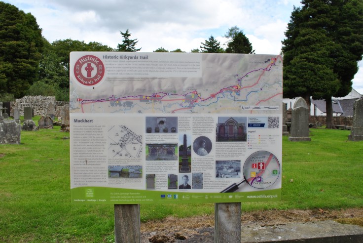 Graveyard of Scotland Nellie Merthe Erkenbach Kirkyard Trail Muckhart