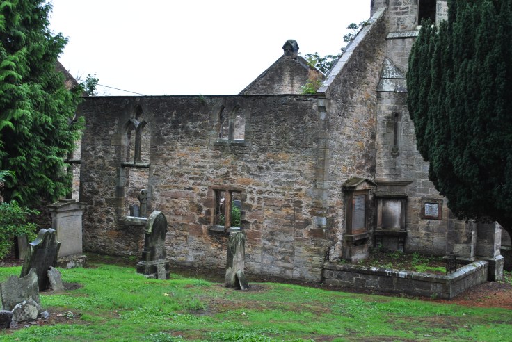 Carriden Old Churchyard brawl over child's body Graveyards of Scotland Nellie Merthe Erkenbach
