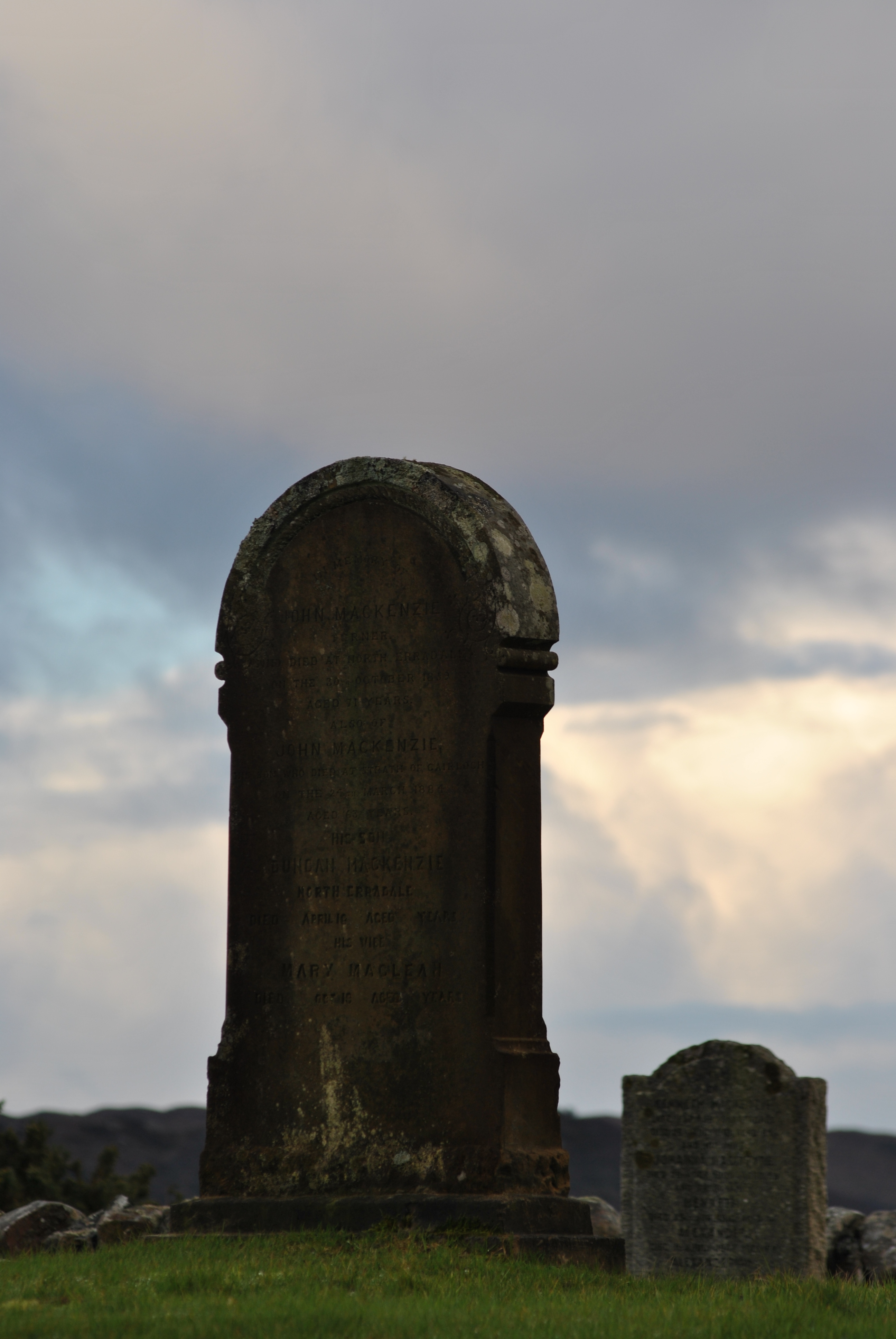 warrior chief Hector Roy Mackenzie Gairloch graveyards of Scotland
