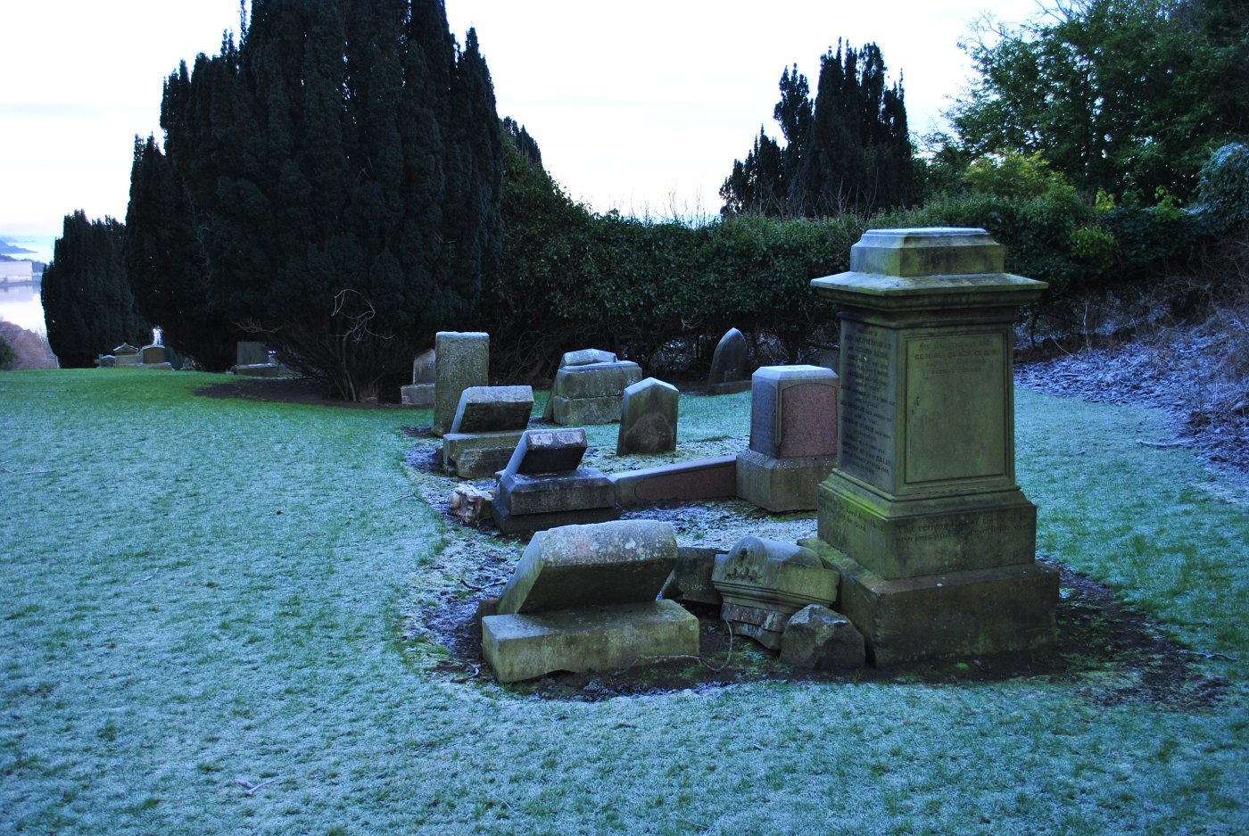 health and safety Inverkeithing graveyards of scotland