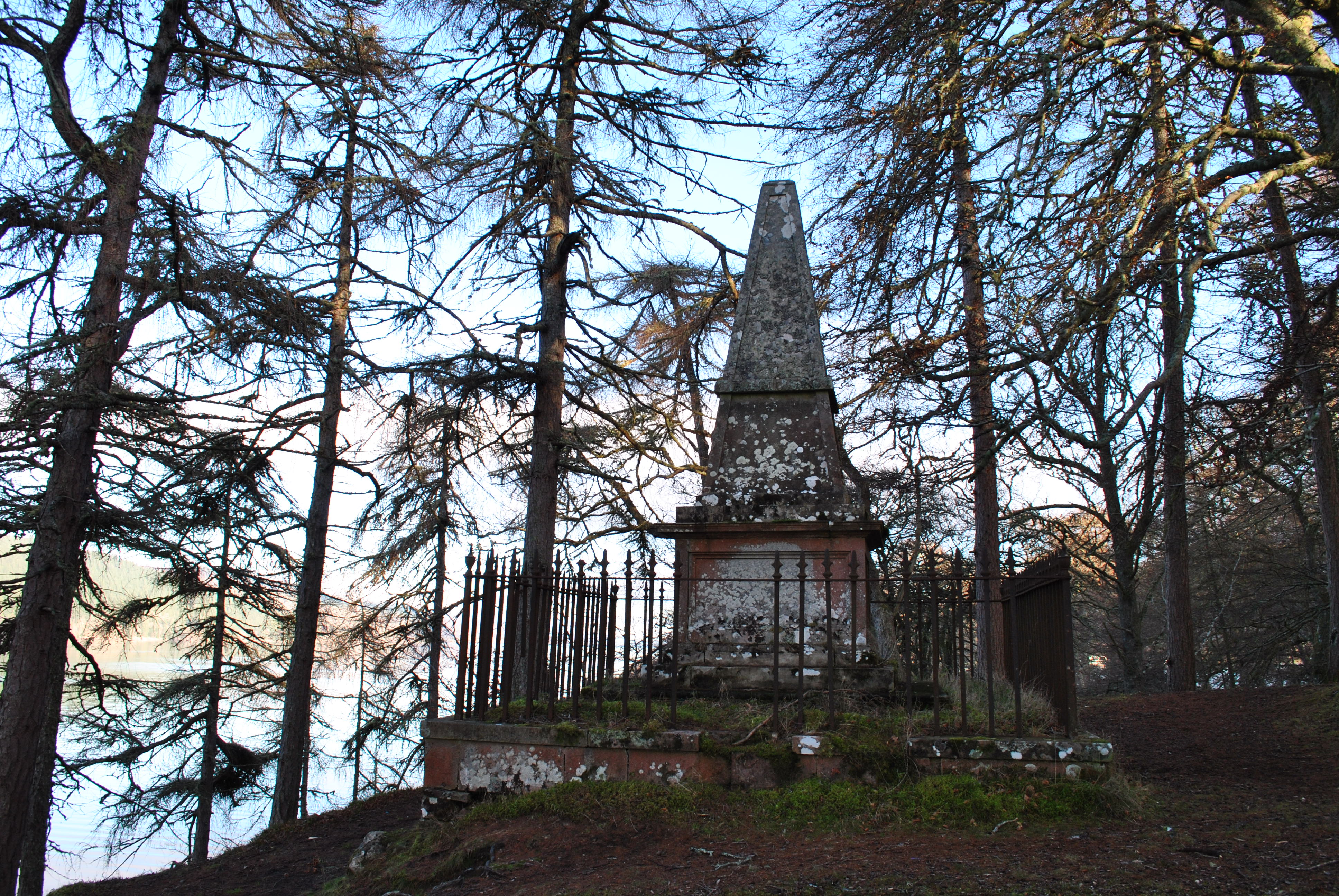 Graveyards of Scotland Foyers Glenmorriston Jane Fraser memorial
