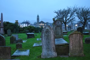 Old High Church Inverness executed in a graveyard of Scotland 