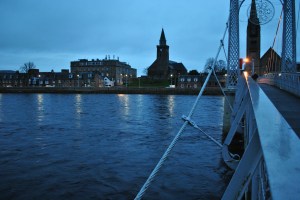 Old High Church Inverness executed in a graveyard of Scotland
