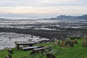 St Bridget's church Dalgety Bay Fife Graveyards of Scotland