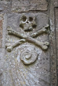 St Bridget's church Dalgety Bay Fife Graveyards of Scotland