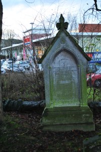 Saint Clements burial ground supermarket Graveyards of Scotland