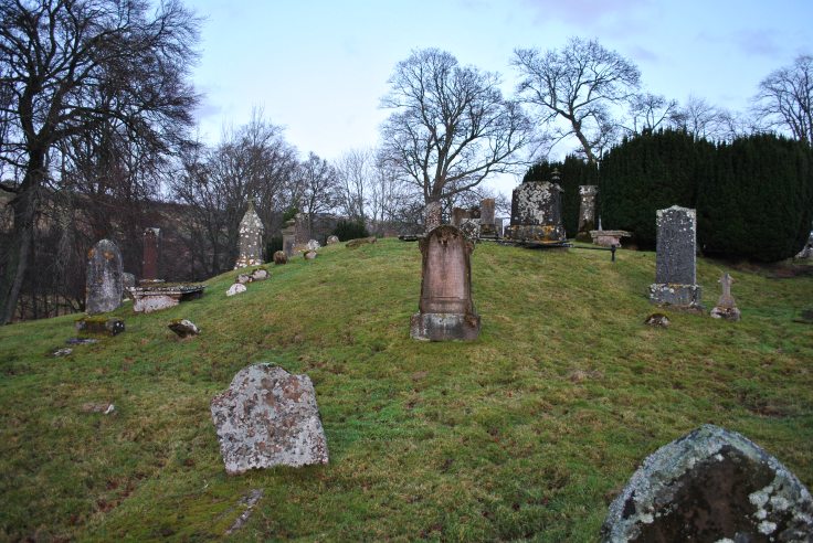 Graveyards of Scotland Fodderty cursed spirits Nellie Merthe Erkenbach