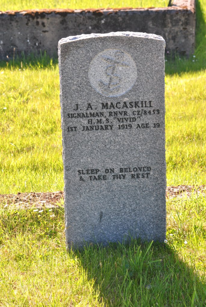 CWGC J A MacAskill