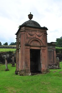 Gillespie of Peelton mausoleum Glencairn churchyard