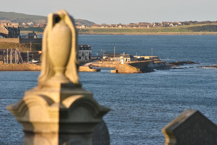 urn and Banff harbour