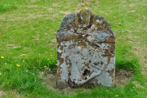 old gravestone Selkirk