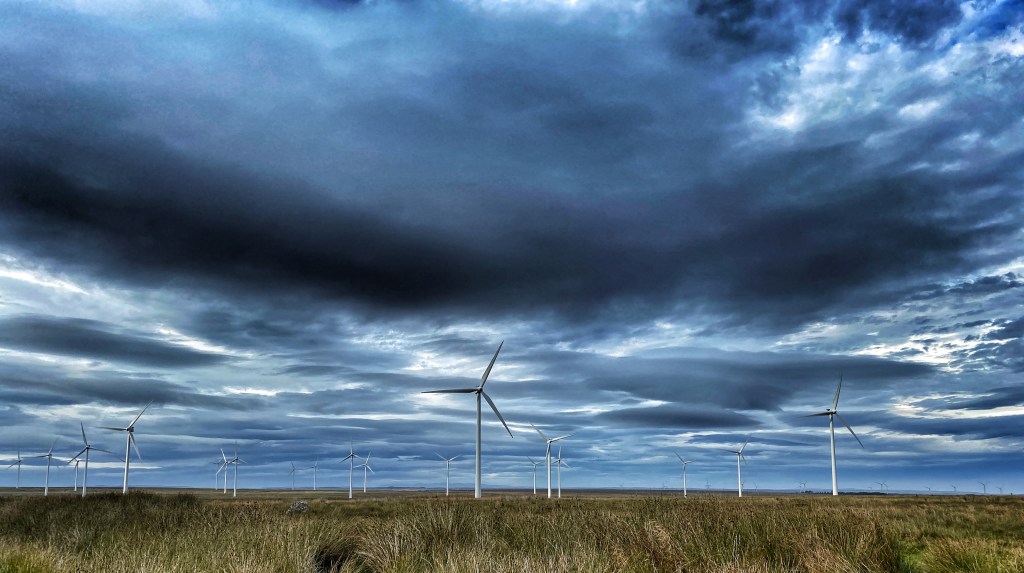 wind farm near Camster in Caithness @nme Nellie Merthe Erkenbach Graveyards of Scotland